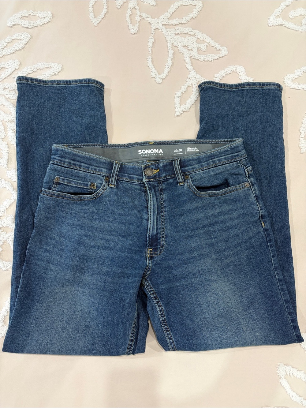 Men's Sonoma Goods For Life Flexwear Straight Leg Jeans - 32x30
